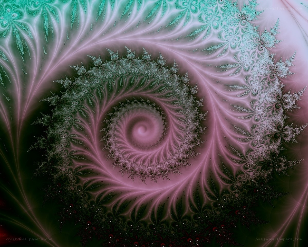 fractal spiral pattern