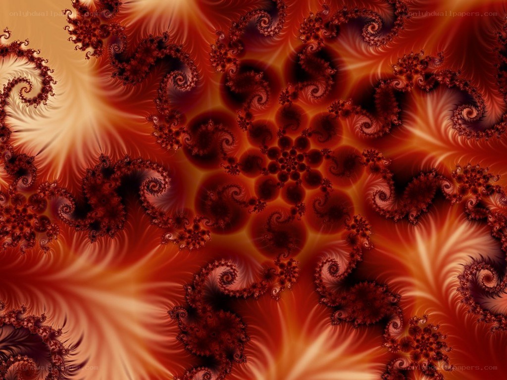 fractal spiral pattern