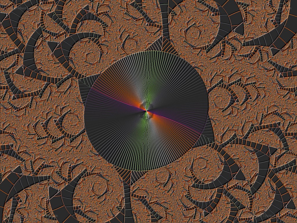 fractal spiral pattern