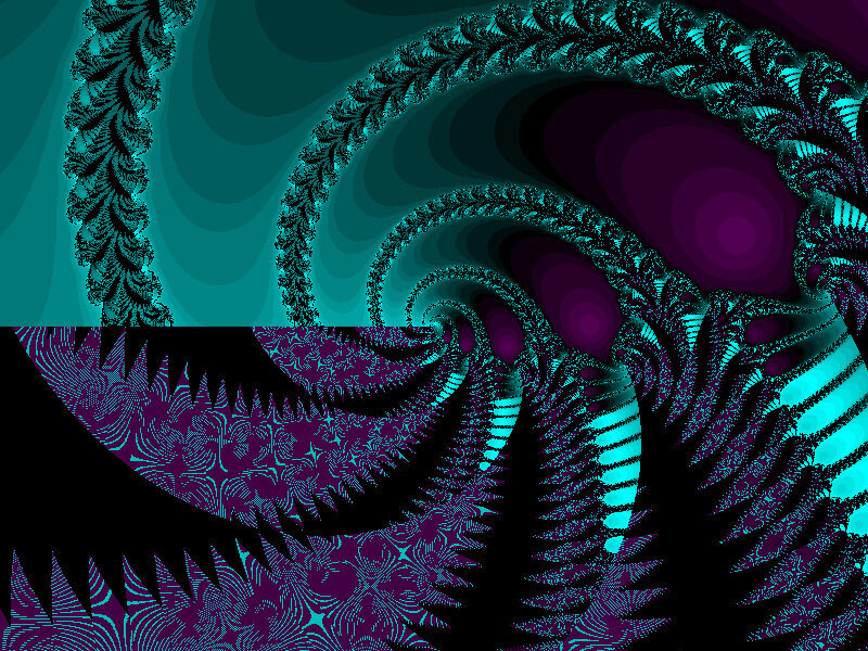 fractal spiral pattern
