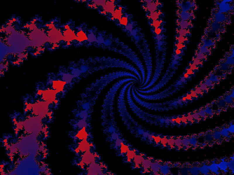 fractal spiral pattern
