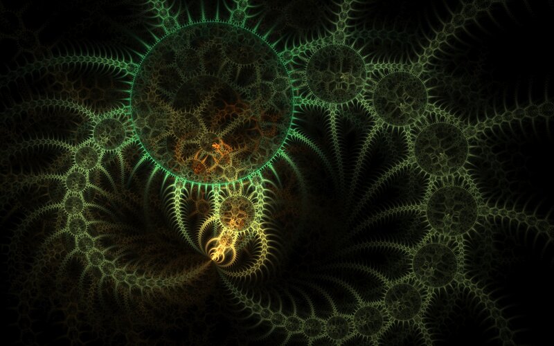 fractal spiral pattern