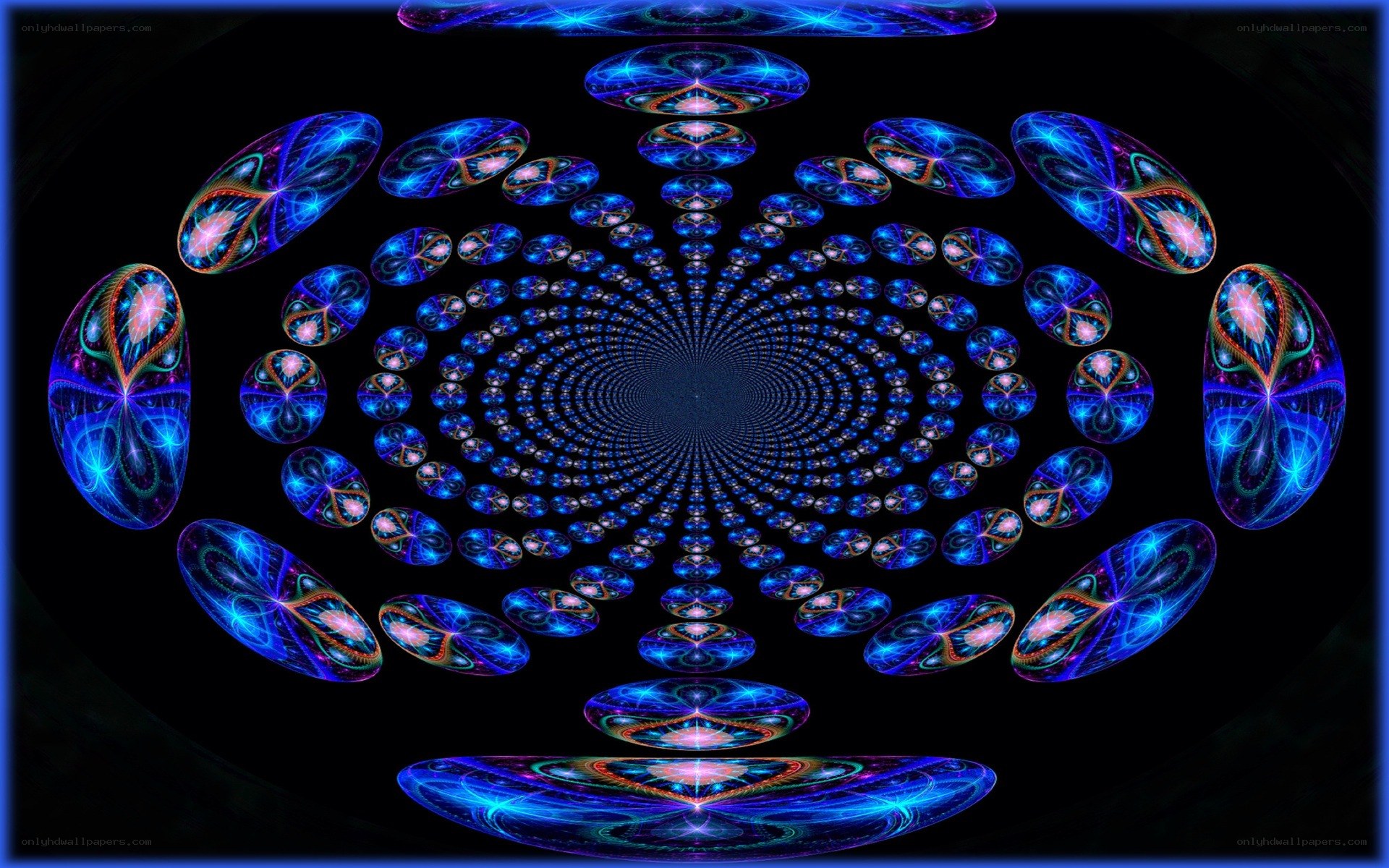 fractal spiral pattern