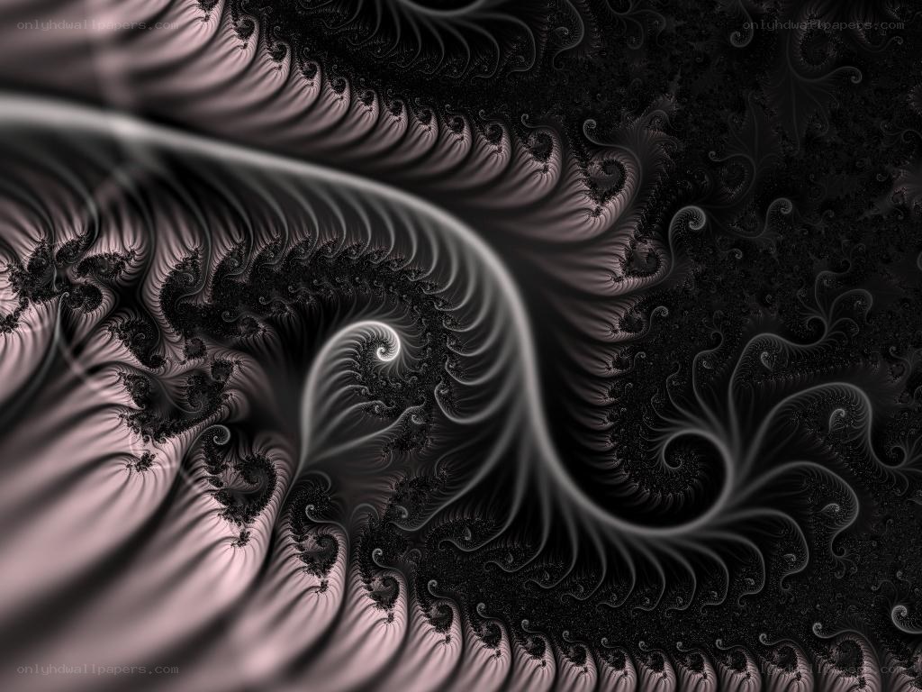 Fractal spiral pattern