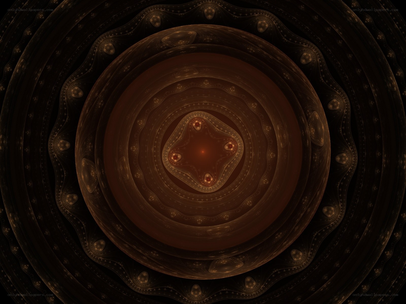 fractal spiral pattern
