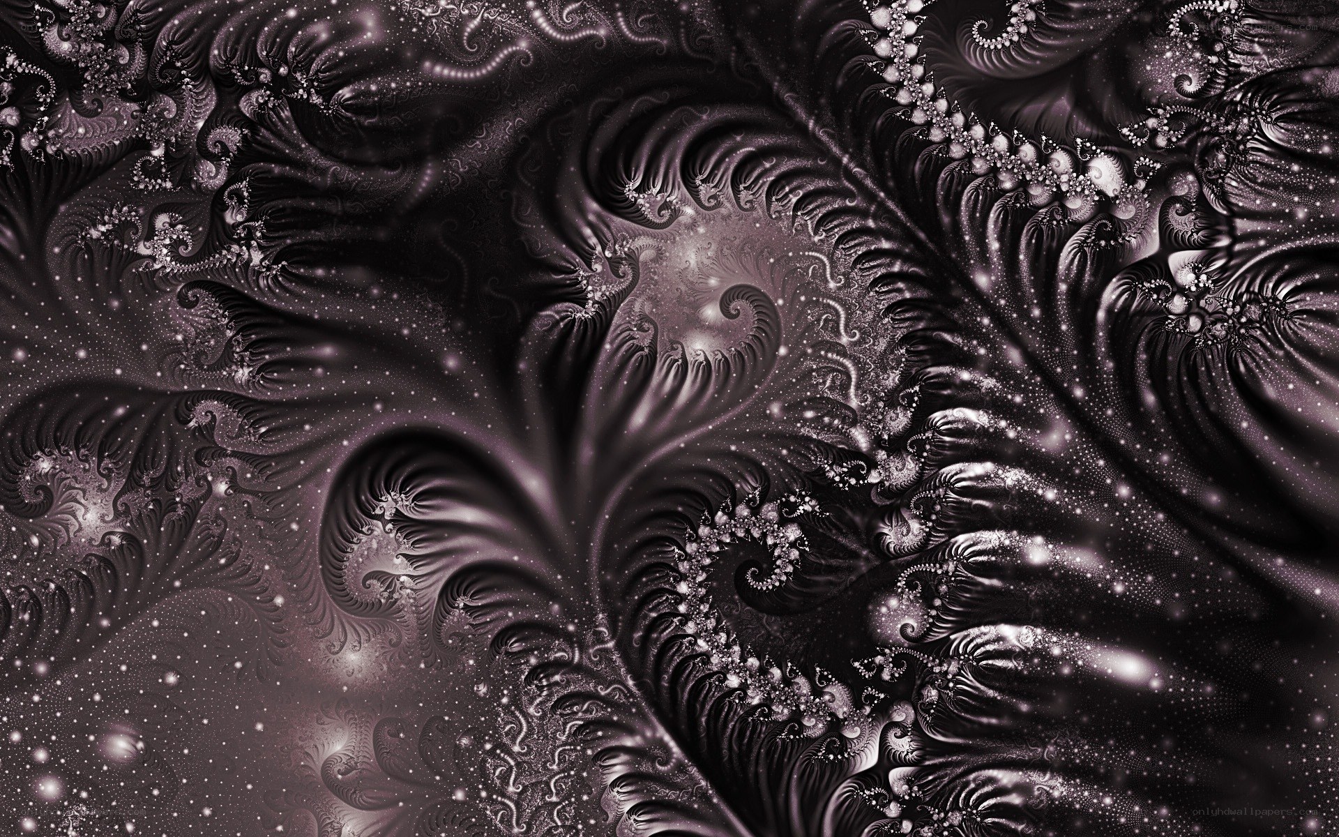 Fractal spiral pattern
