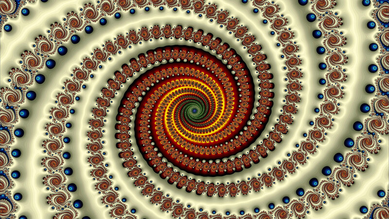 fractal spiral pattern