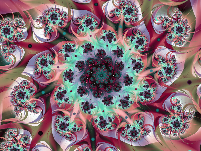fractal spiral pattern
