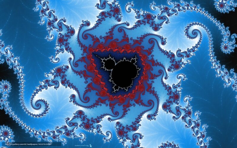Fractal spiral pattern