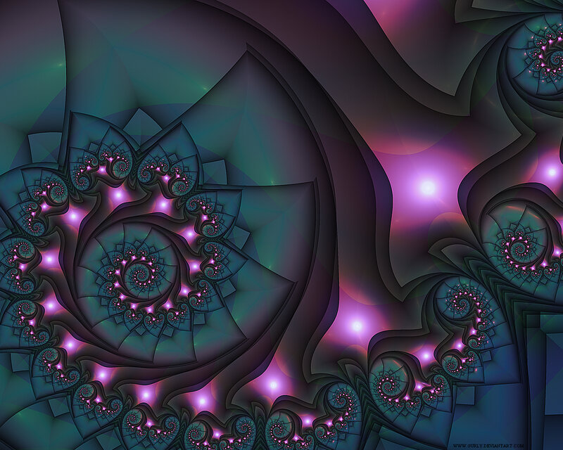Fractal spiral patterns