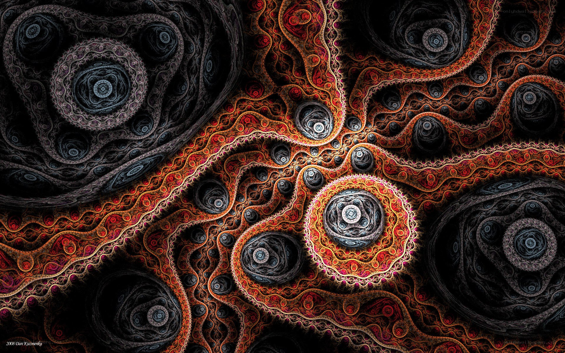 Fractal spiral patterns