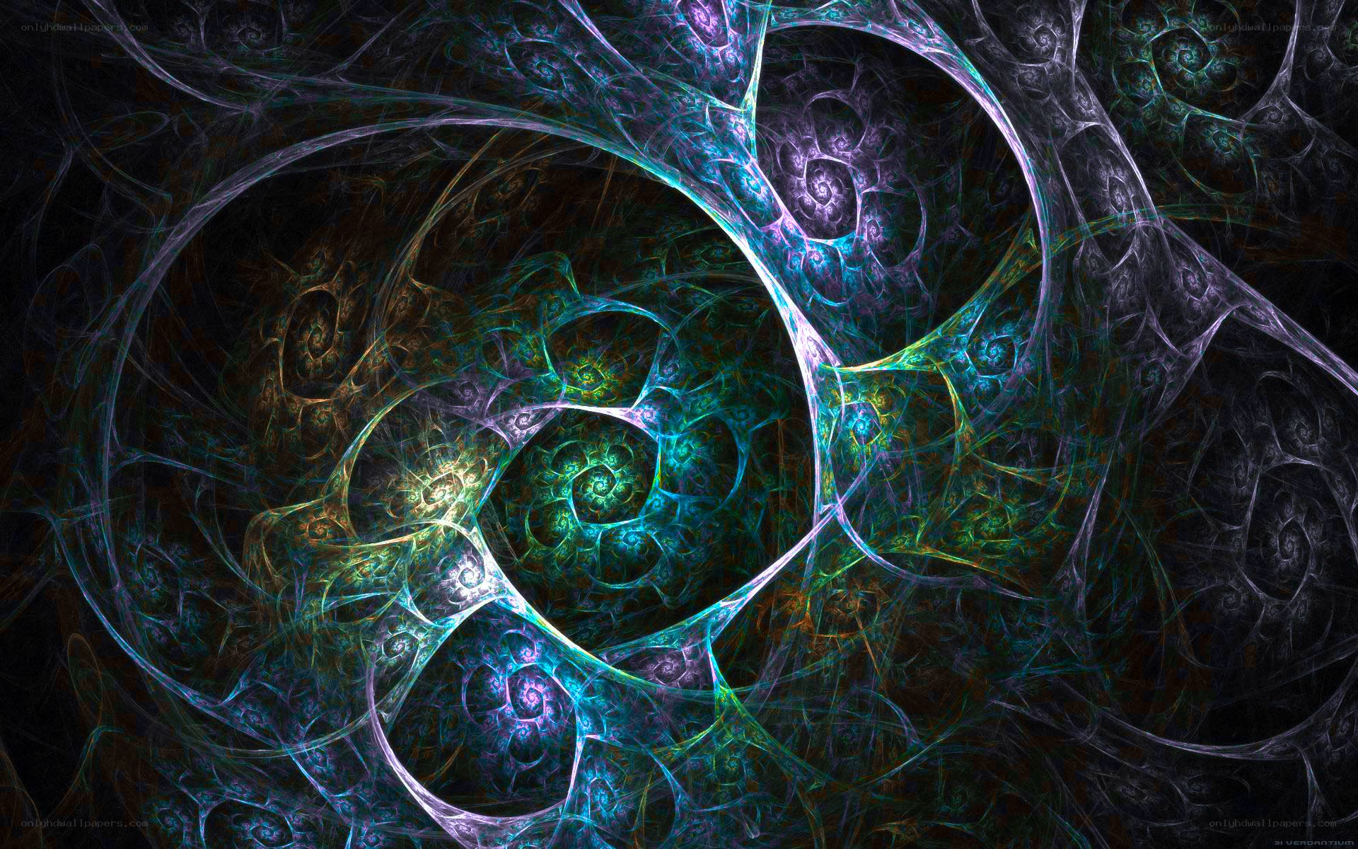 Fractal spiral patterns