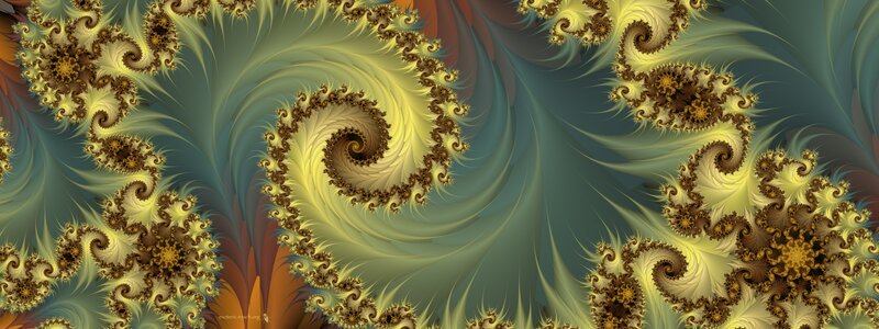 Fractal spiral patterns