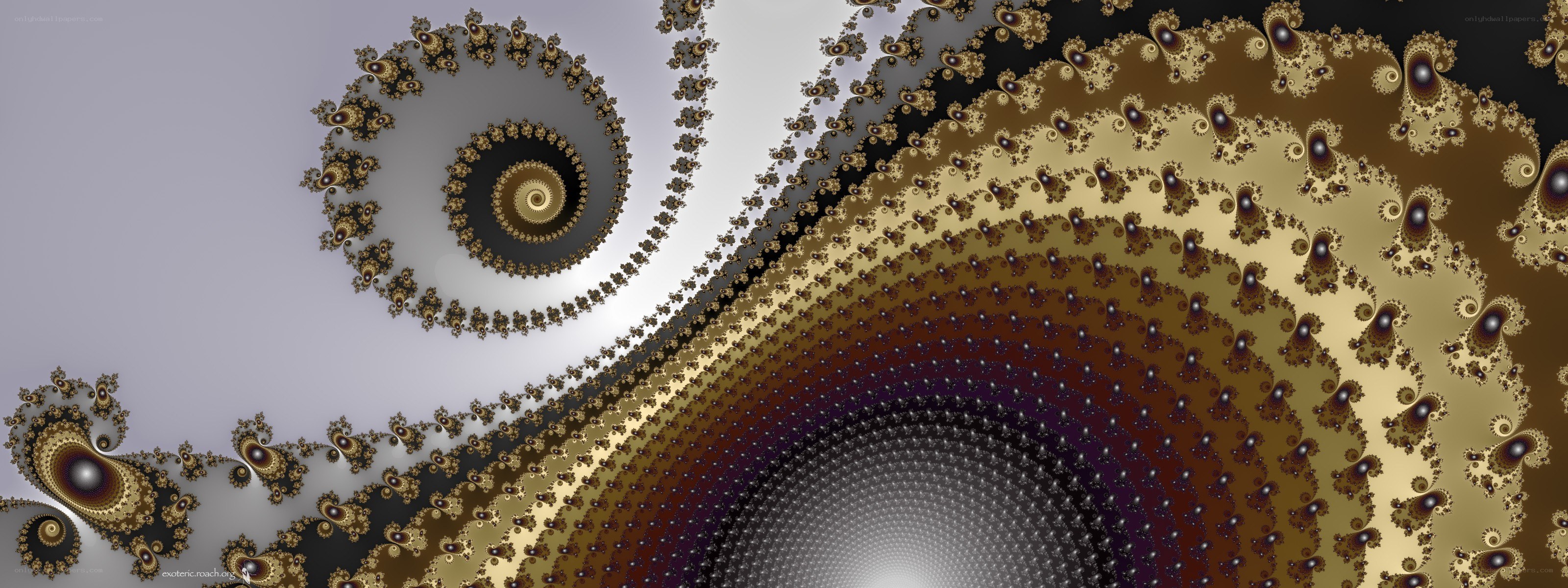 Fractal spiral patterns