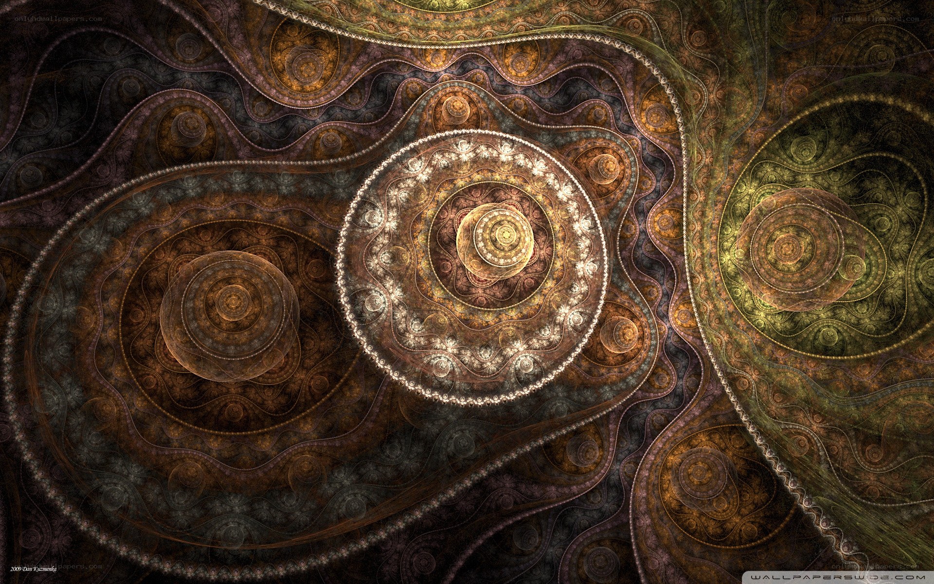 Fractal spiral patterns