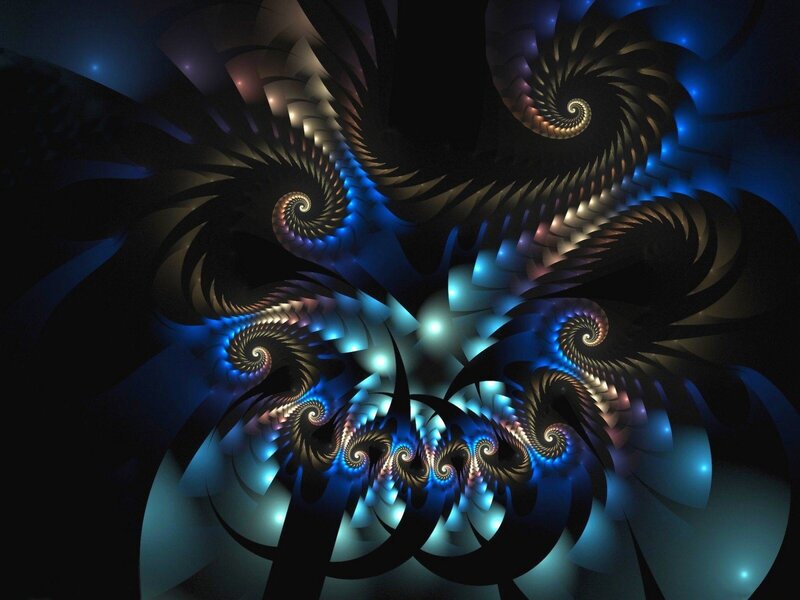 fractal spiral patterns