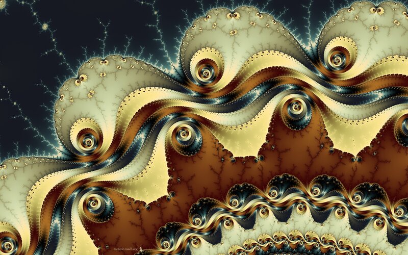 Fractal spiral patterns
