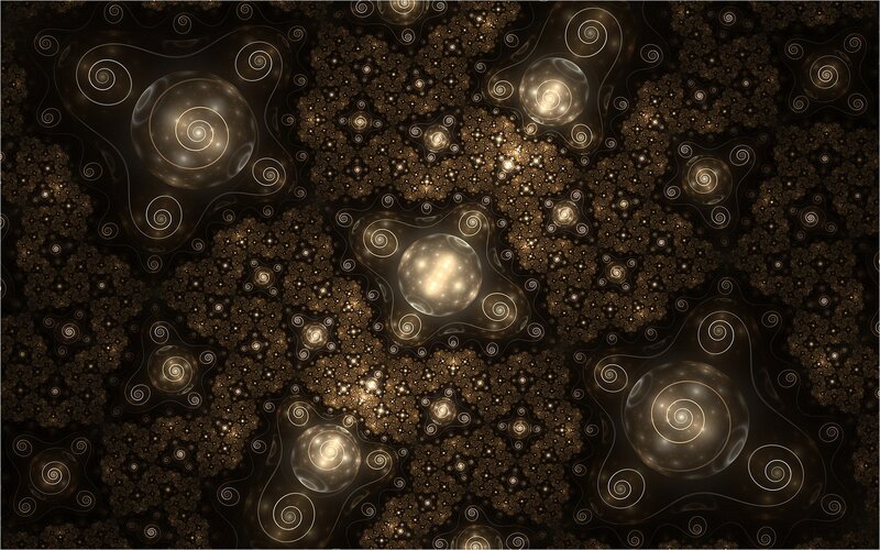 Fractal spiral patterns