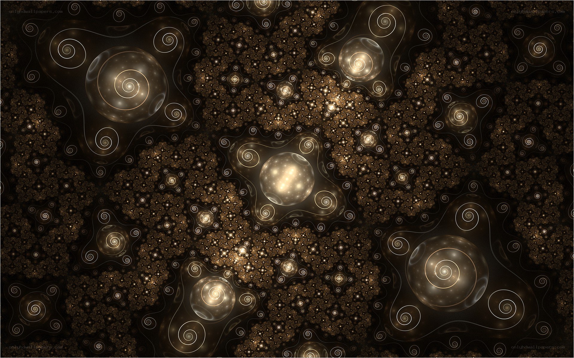 Fractal spiral patterns