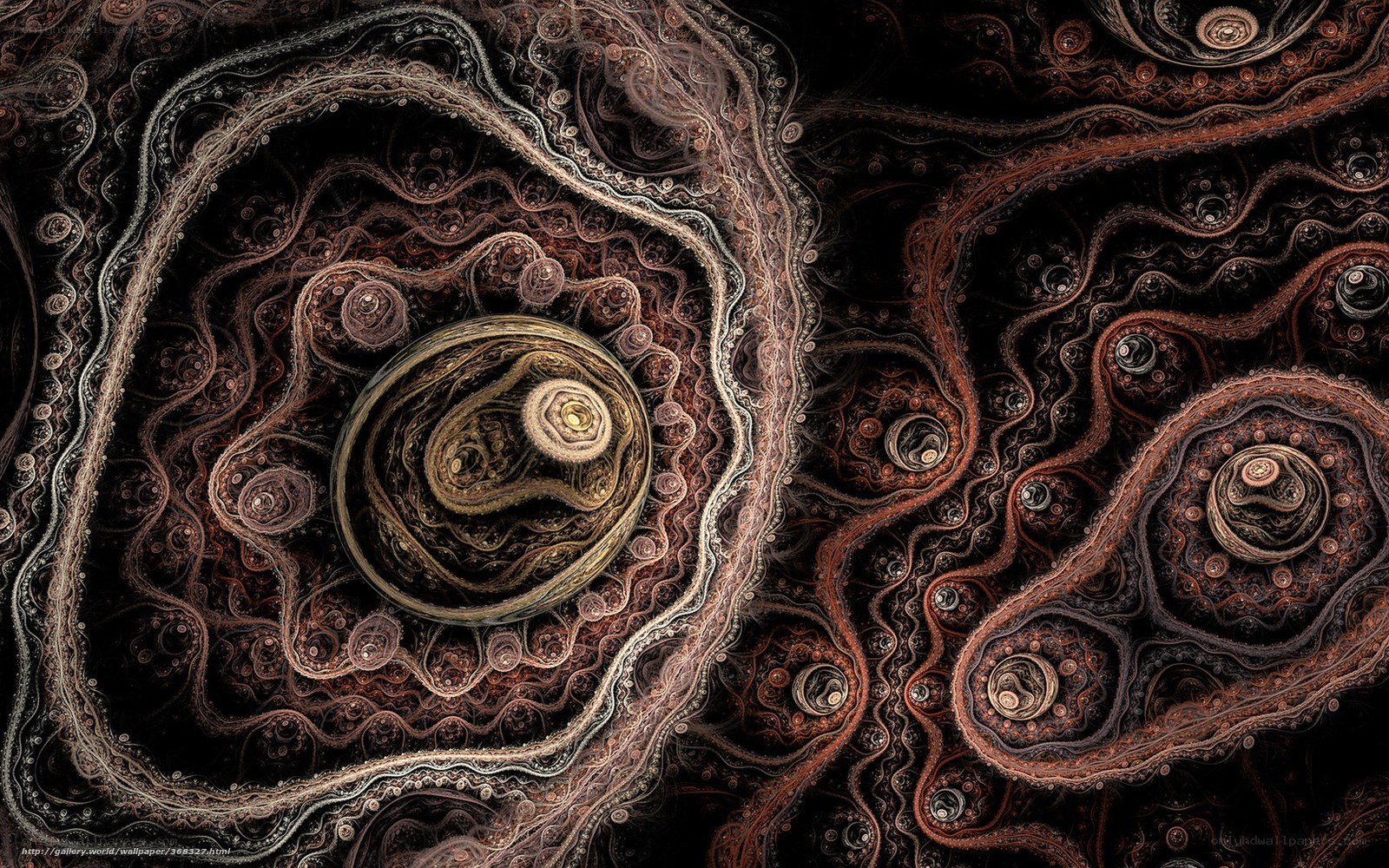 Fractal spiral patterns