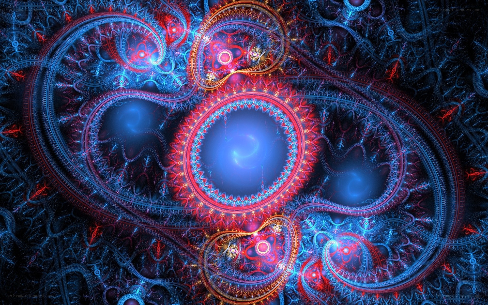 Fractal spiral patterns