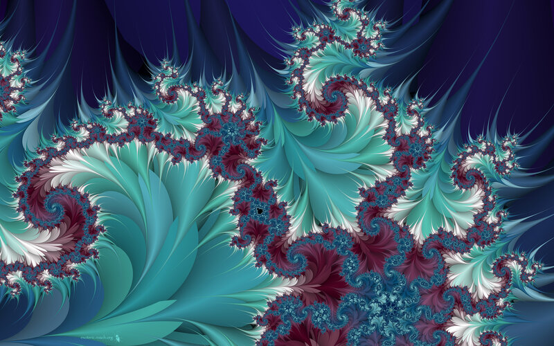 Fractal spiral patterns