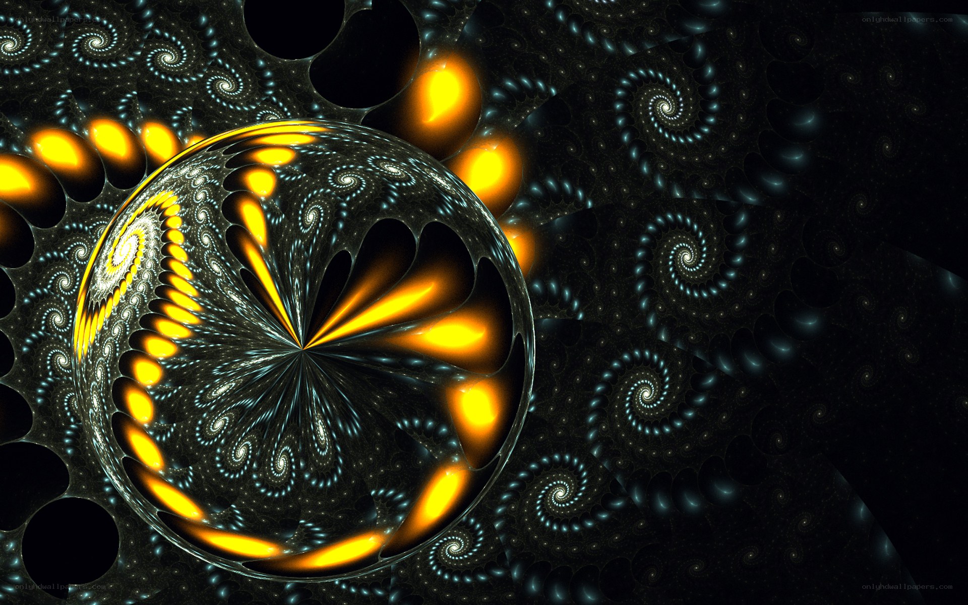 fractal spiral sphere