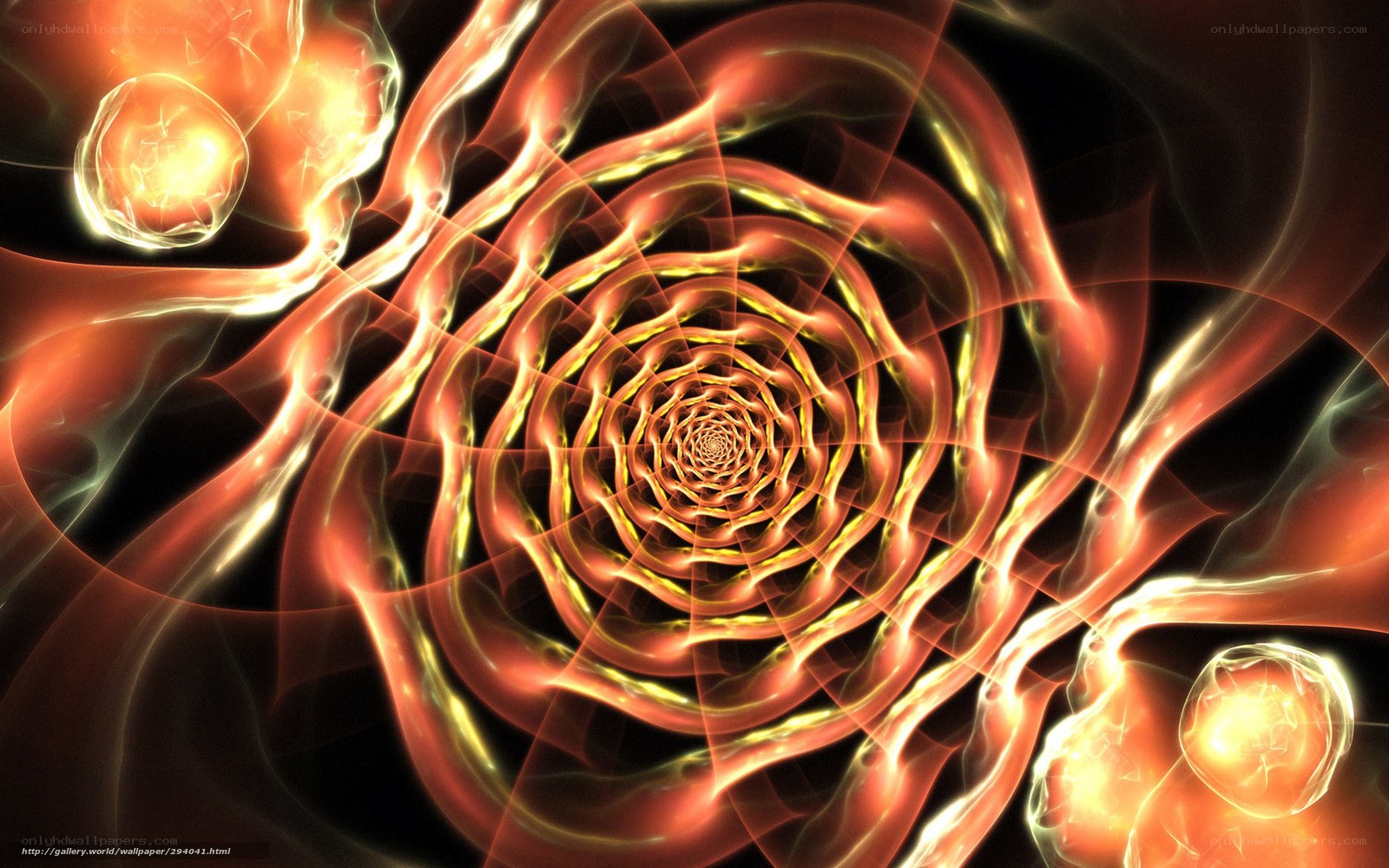 Fractal spiral tunnel