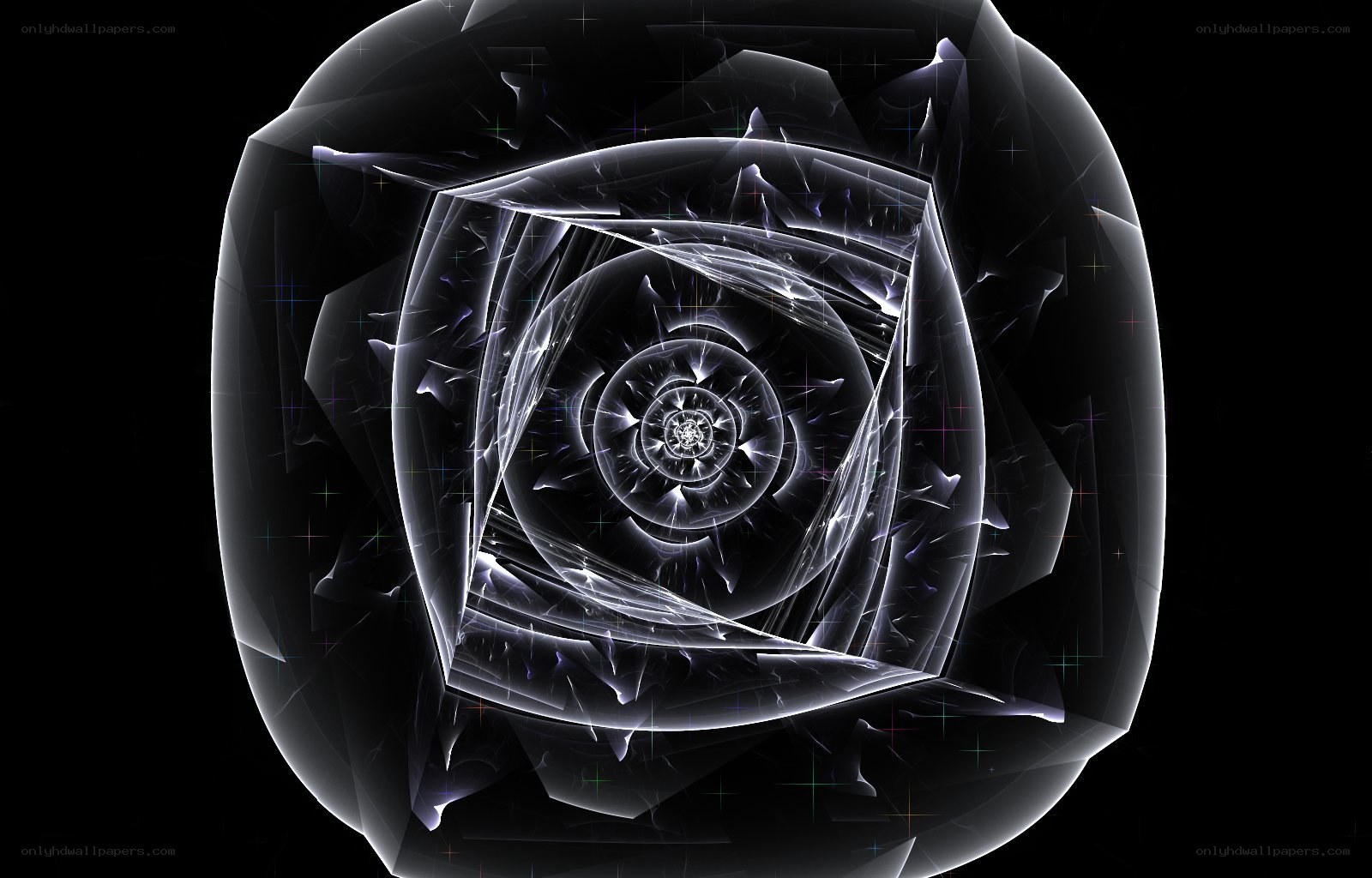 Fractal spiral tunnel