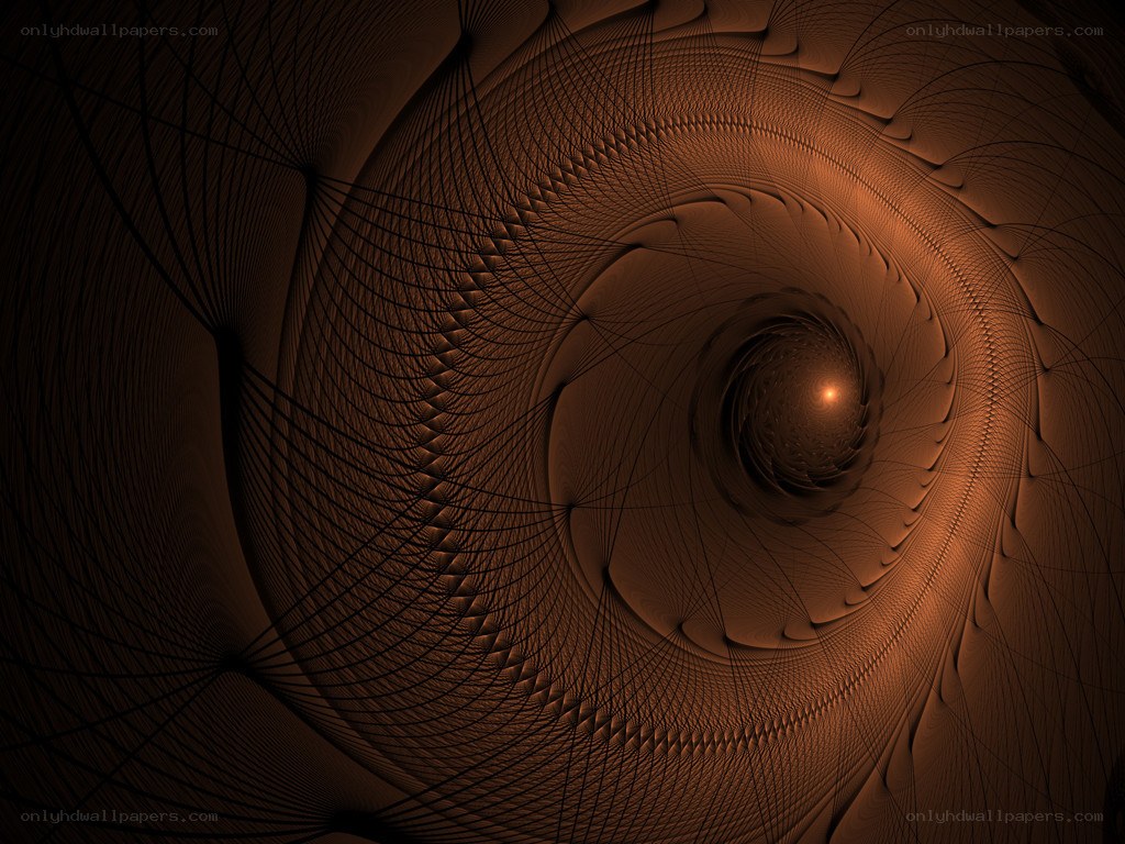 fractal spiral tunnel