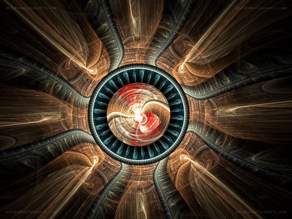 fractal spiral tunnel