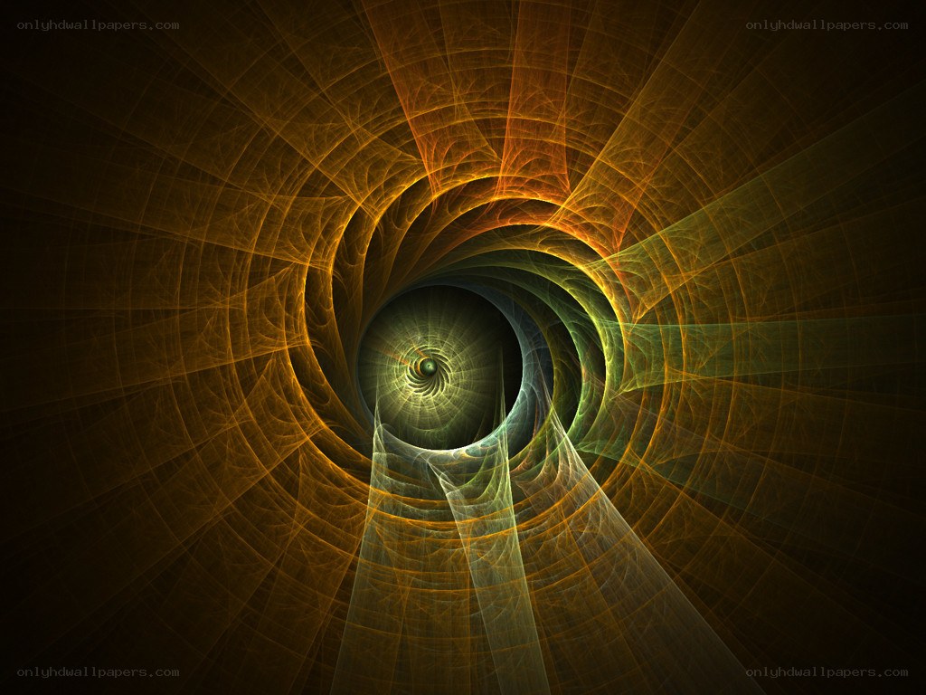 fractal spiral tunnel