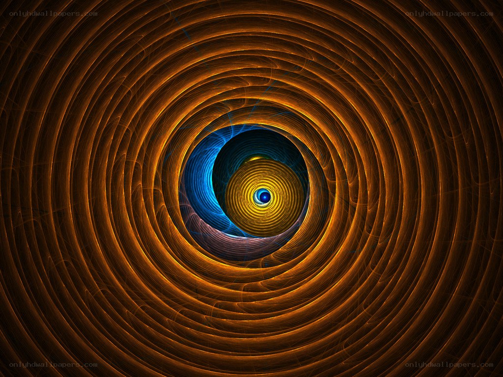 fractal spiral tunnel