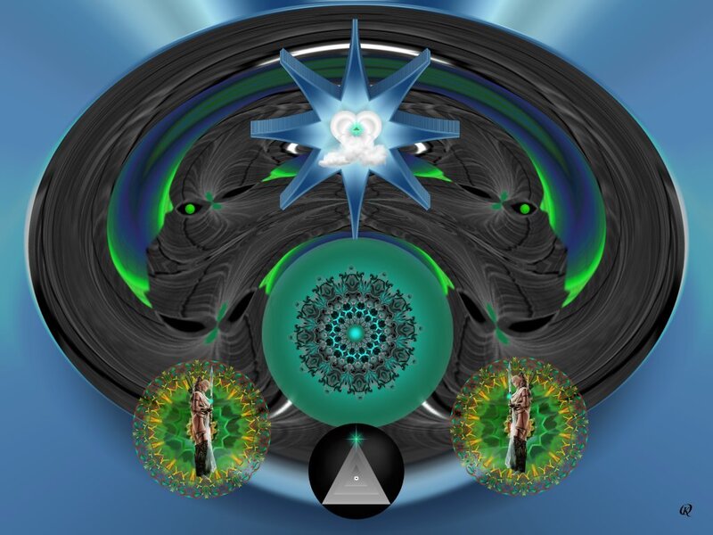 fractal spiritual mandala