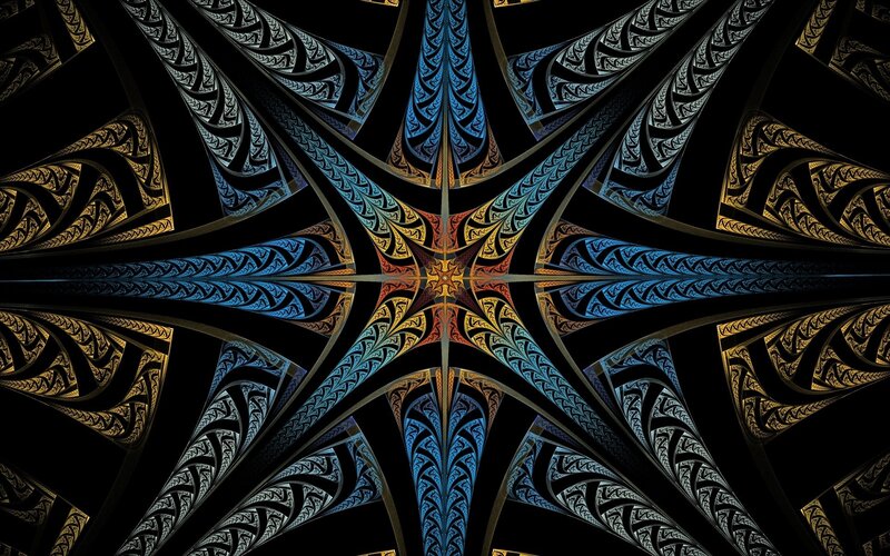 fractal star pattern