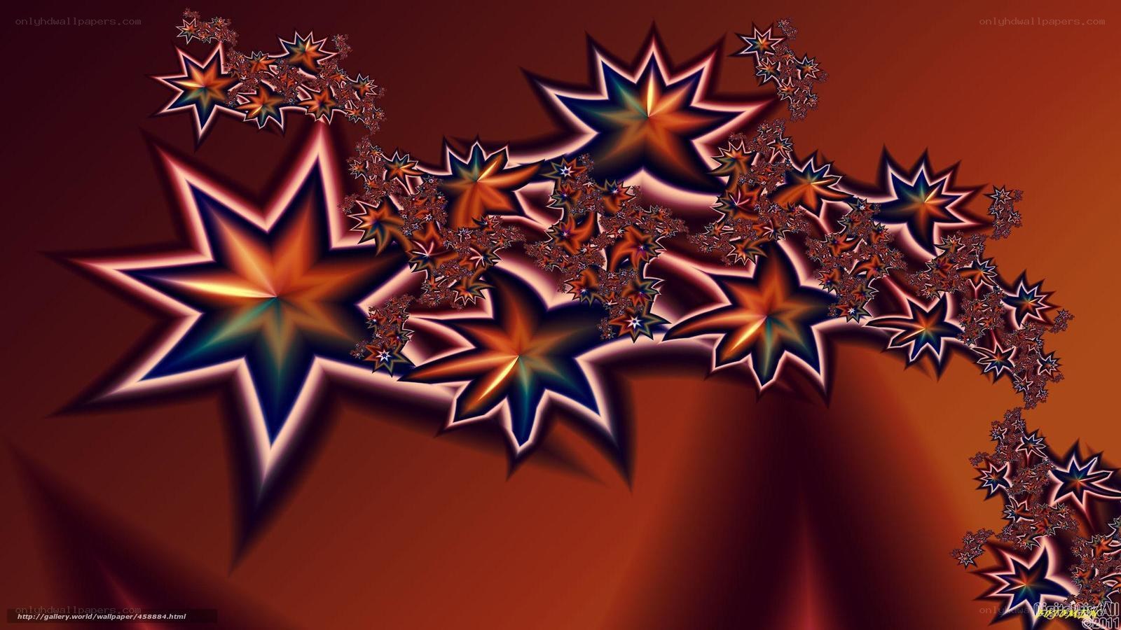 Fractal star pattern