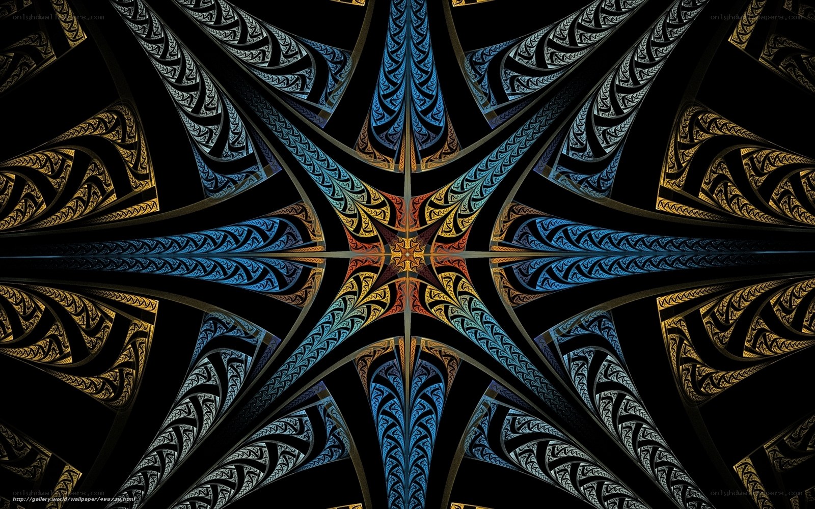 fractal star pattern