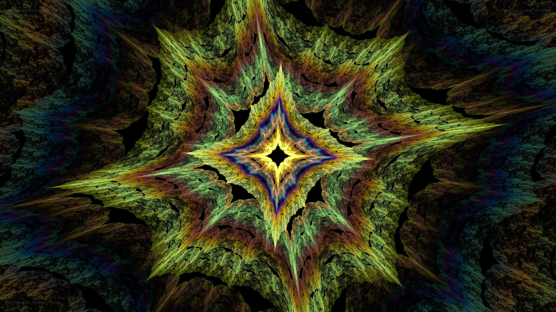 fractal star pattern
