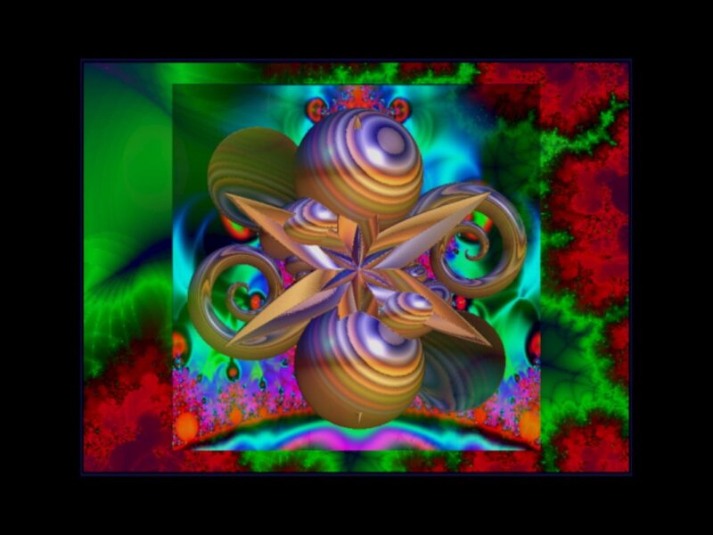 Fractal Star Sculpture