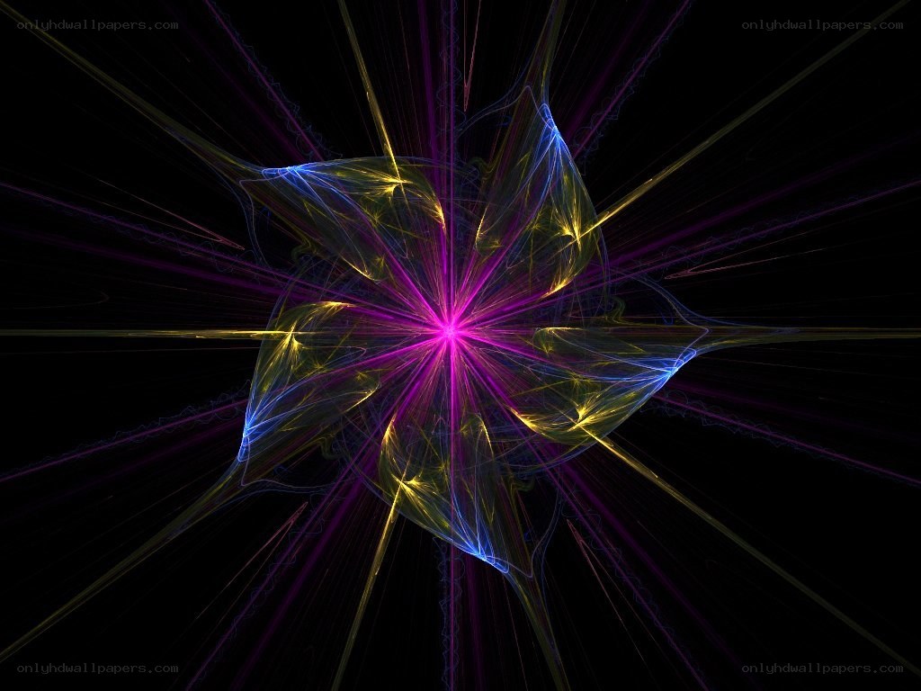 fractal starburst pattern