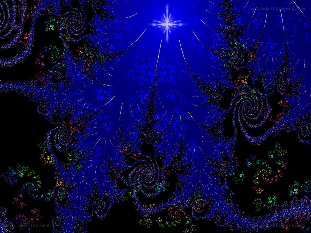 fractal starburst pattern