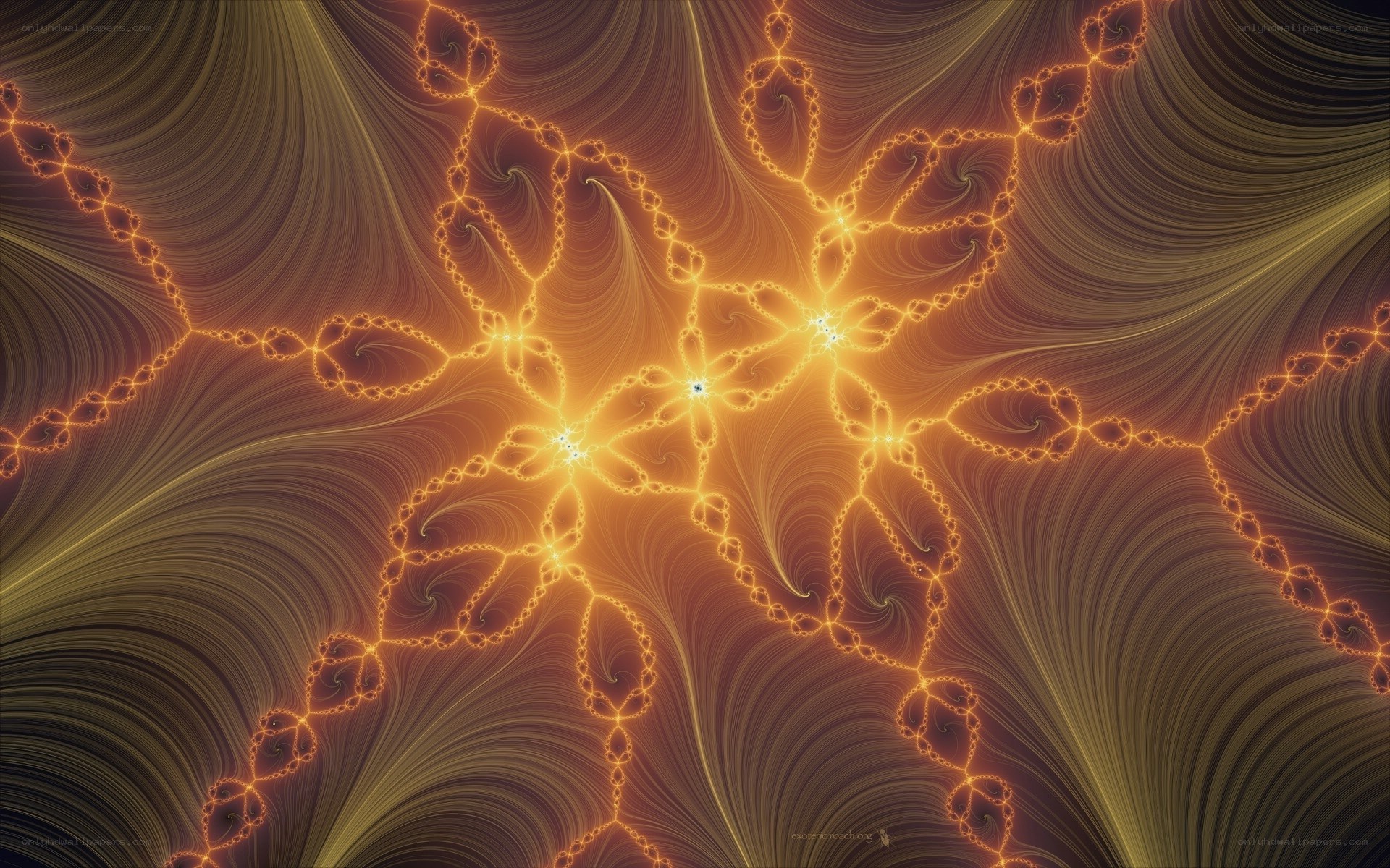 fractal starburst pattern