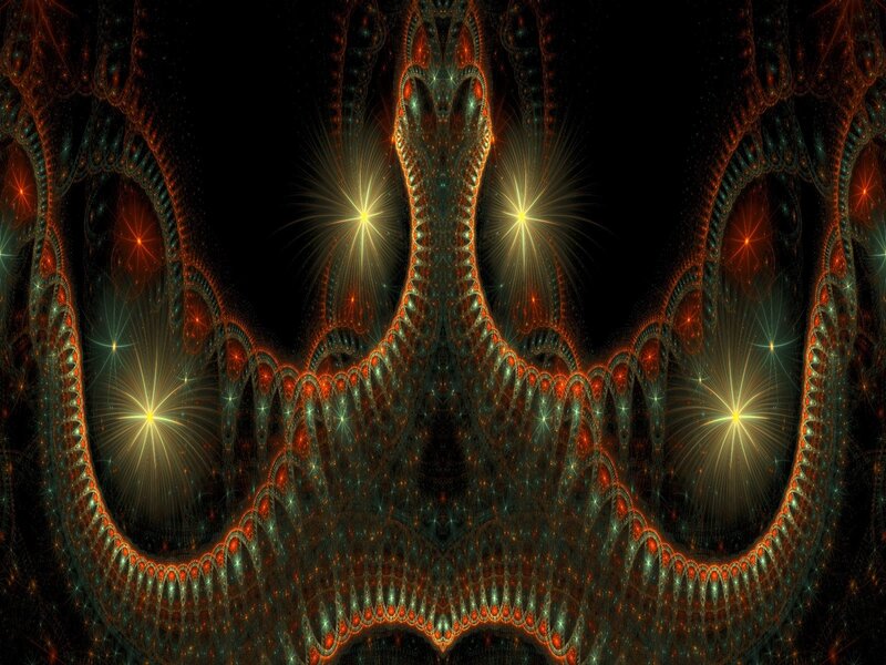 fractal starry pattern
