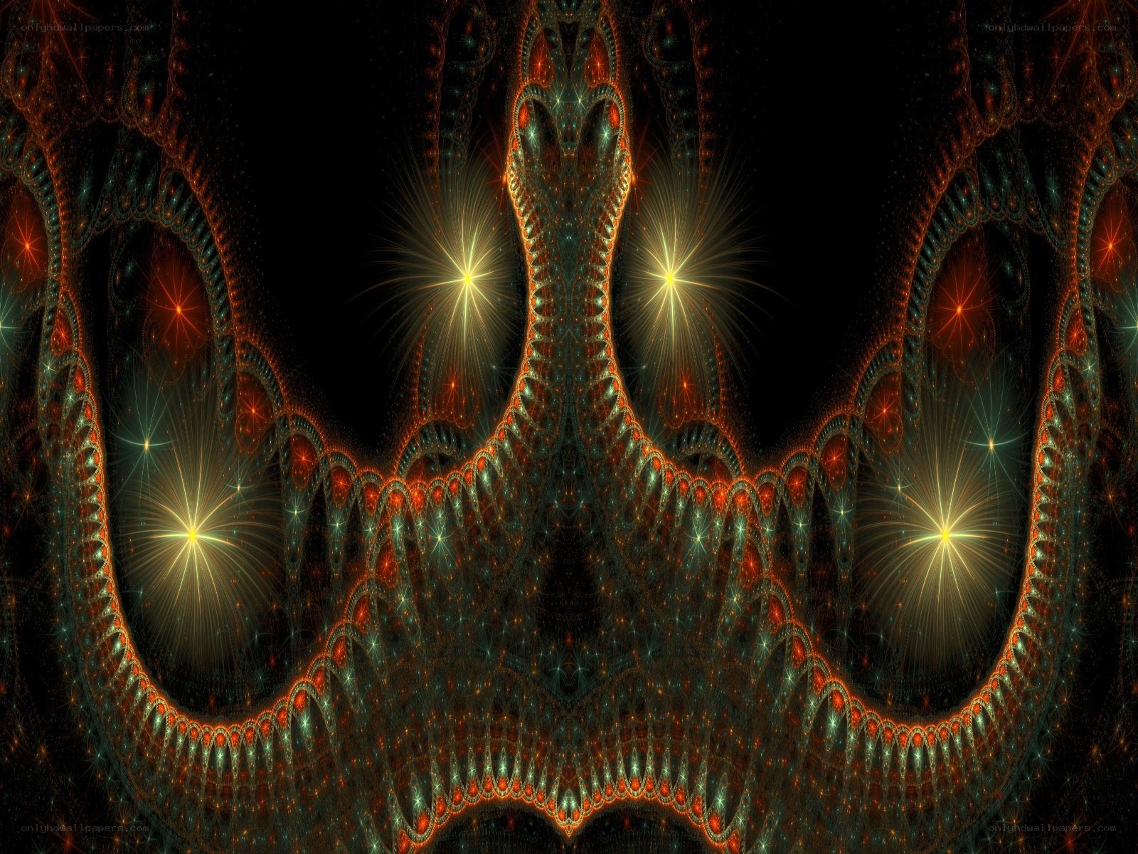 fractal starry pattern