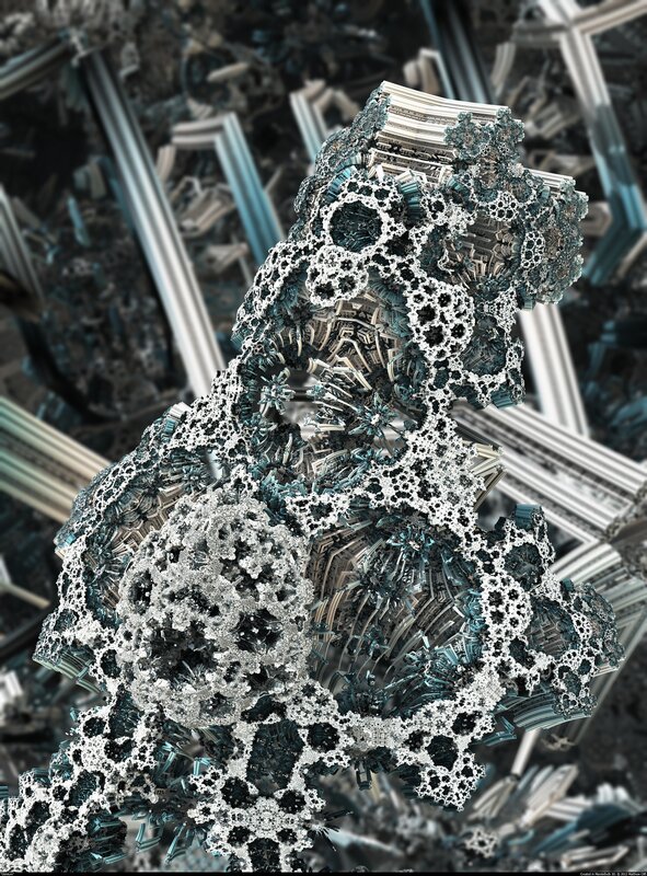 Fractal Structure — White