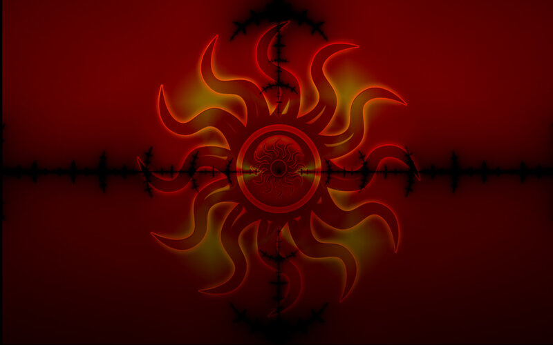 fractal sun design