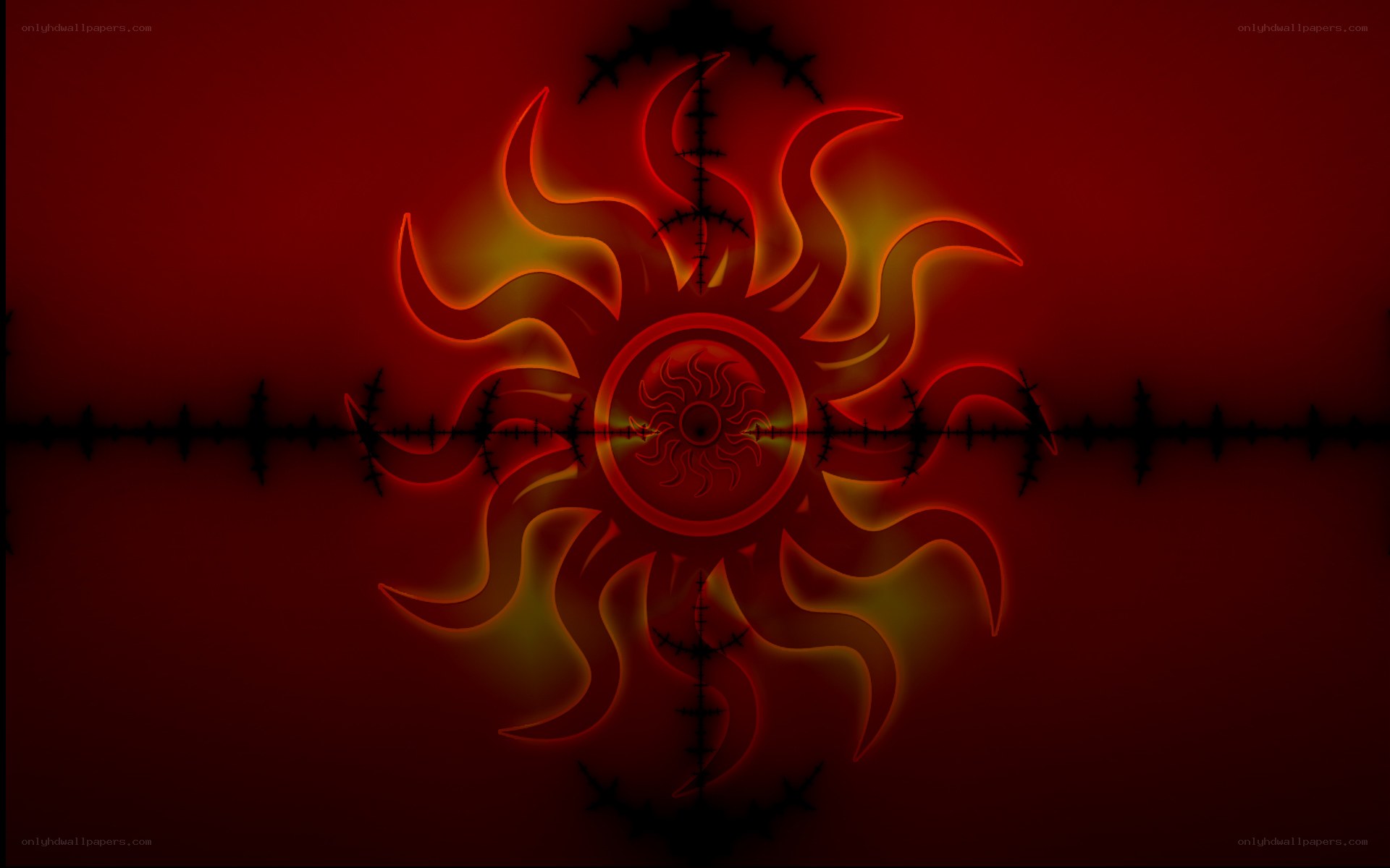 fractal sun design