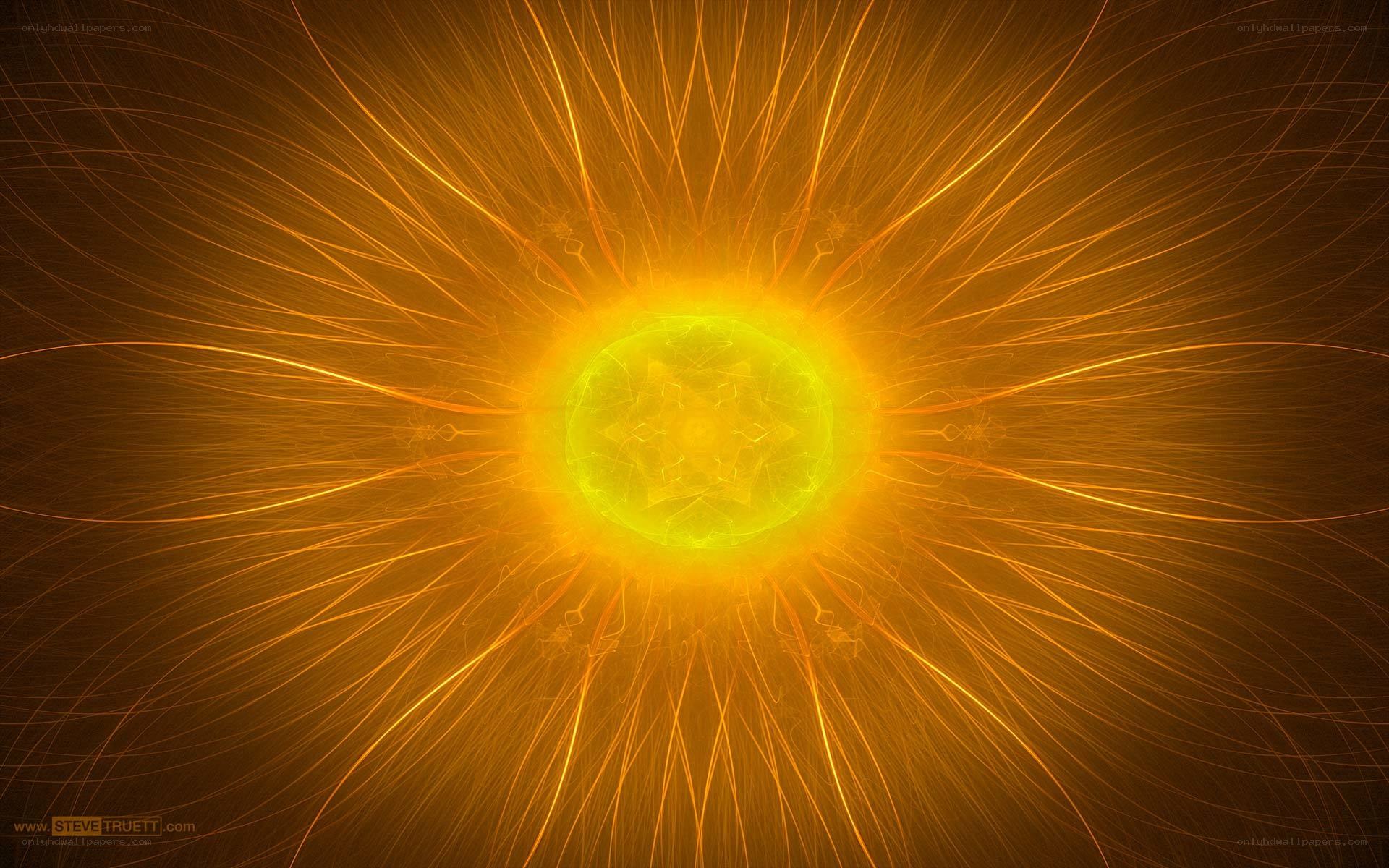 fractal sunburst design