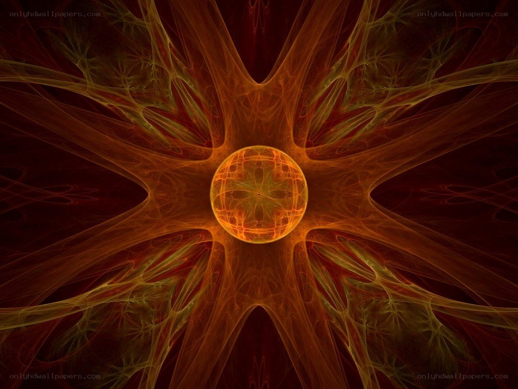fractal sunburst pattern