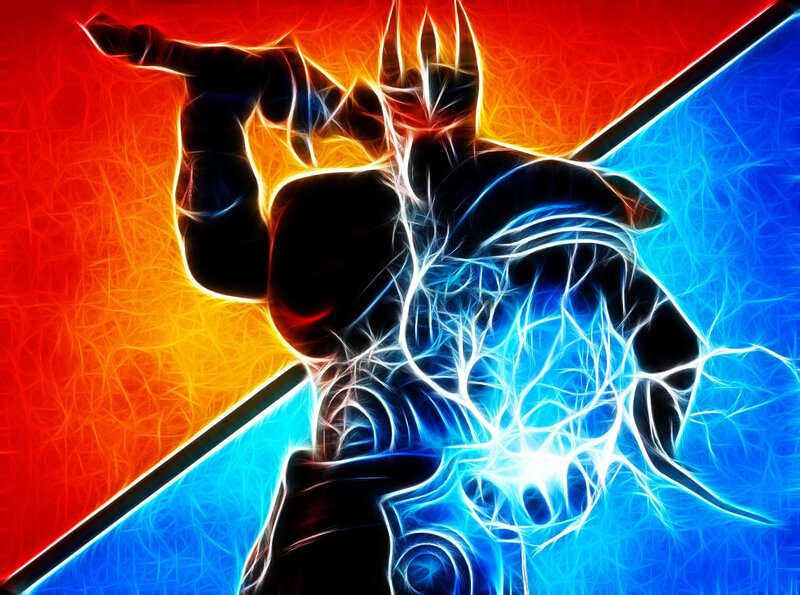 fractal superhero in action